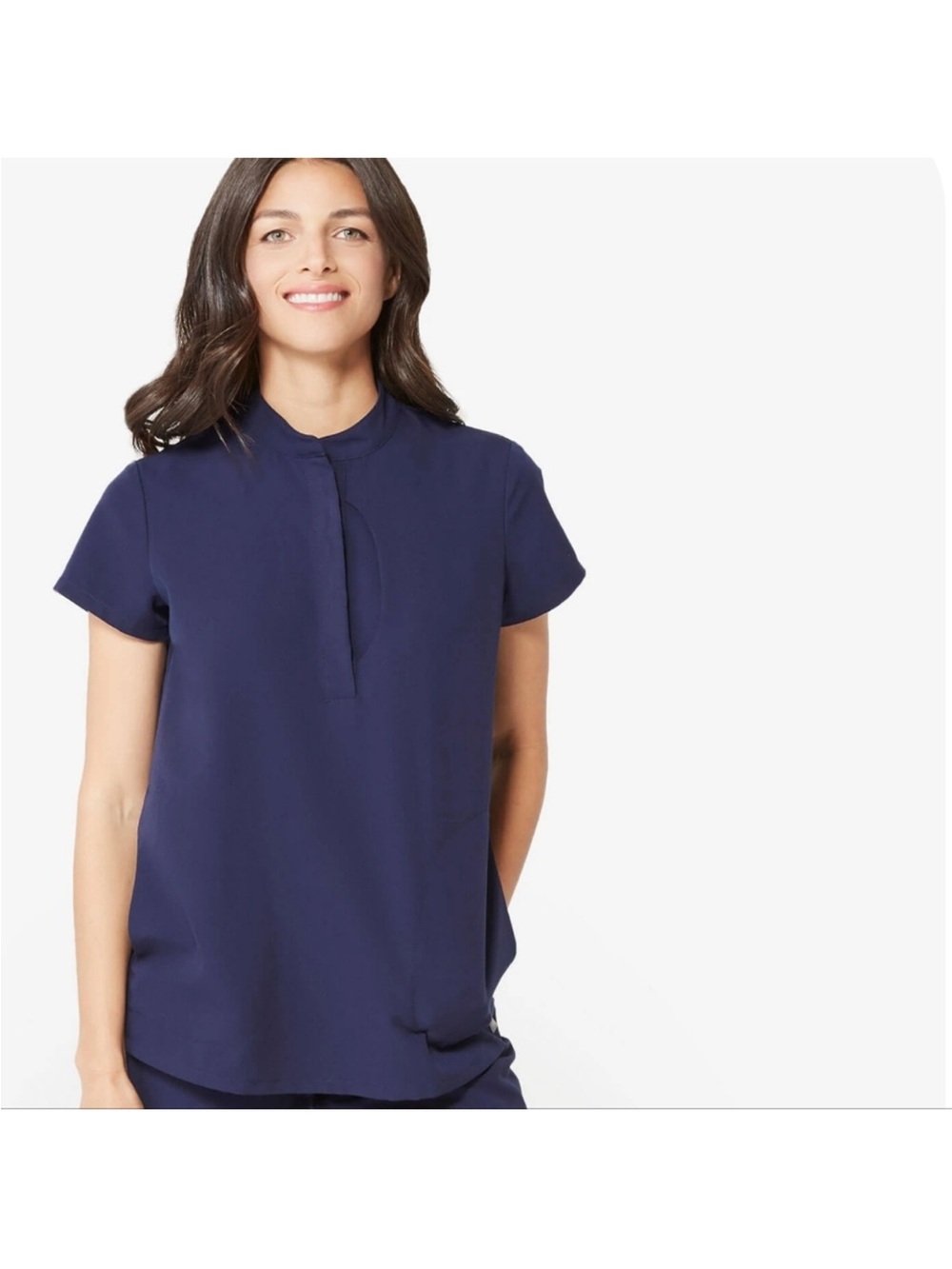 Figs Pali scrub top Navy XXS Limited Edition